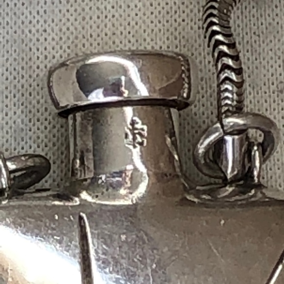 VTG All Sterling Gold Perfume Decanter Necklace - Picture 7 of 8